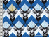Tissu Echino Huedrawer Cerf bleu dans TISSUS JAPONAIS par Couture et Cie