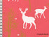 Tissu Michael Miller Timber Valley corail, x10cm dans MICHAEL MILLER par Couture et Cie