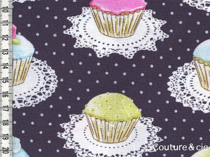 Tissu Cupcakes dans MICHAEL MILLER par Couture et Cie