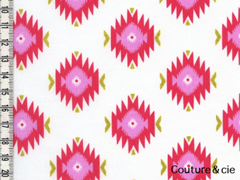 Tissu Glitzy Diamond corail dans MICHAEL MILLER par Couture et Cie