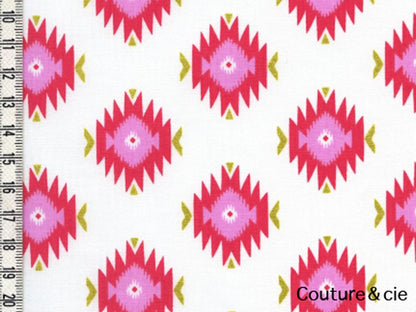 Tissu Glitzy Diamond corail dans MICHAEL MILLER par Couture et Cie