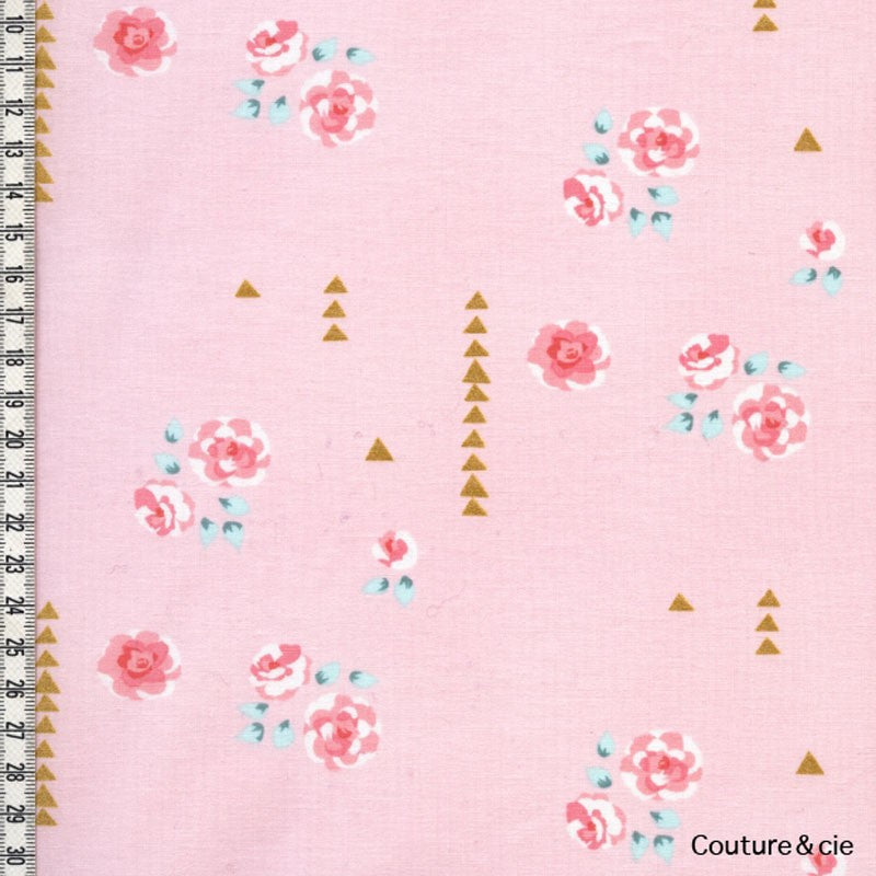Tissu Rosemilk rose camée dans MICHAEL MILLER par Couture et Cie