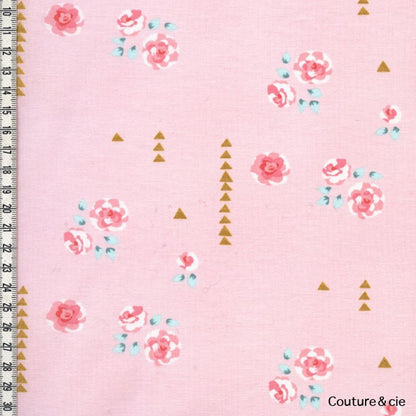 Tissu Rosemilk rose camée dans MICHAEL MILLER par Couture et Cie