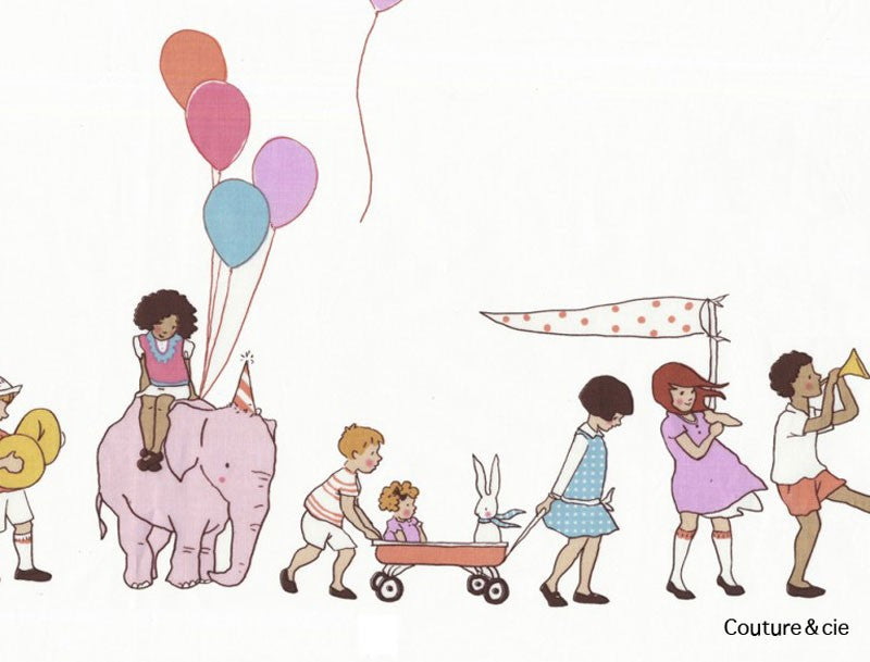 Tissu On Parade, coupon 67*110cm dans MICHAEL MILLER par Couture et Cie