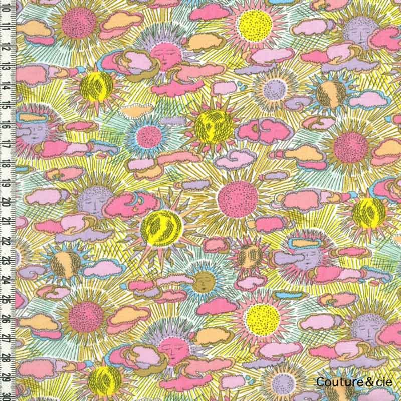 Tissu Liberty Daniel DJ rose, x10cm dans Batistes Tana Lawn par Couture et Cie