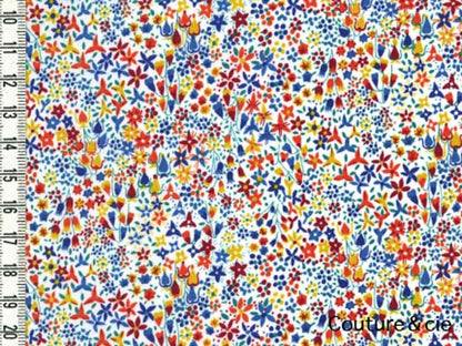 Tissu Liberty Eve A, x10cm dans Batistes Tana Lawn par Couture et Cie