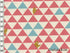 Tissu Triangles et Ours rose dans Kokka par Couture et Cie