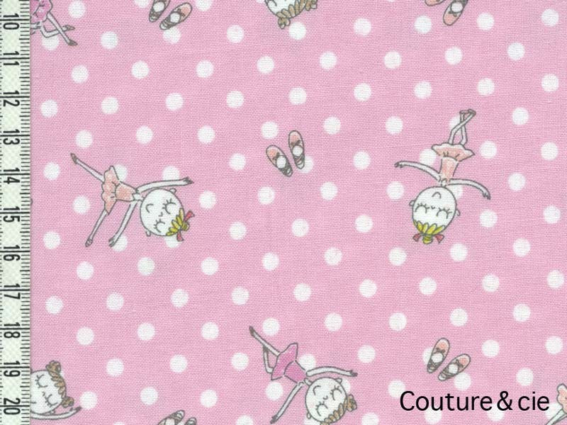 Tissu Danseuses dans Kokka par Couture et Cie