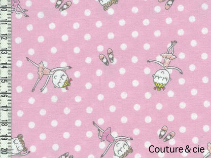 Tissu Danseuses dans Kokka par Couture et Cie