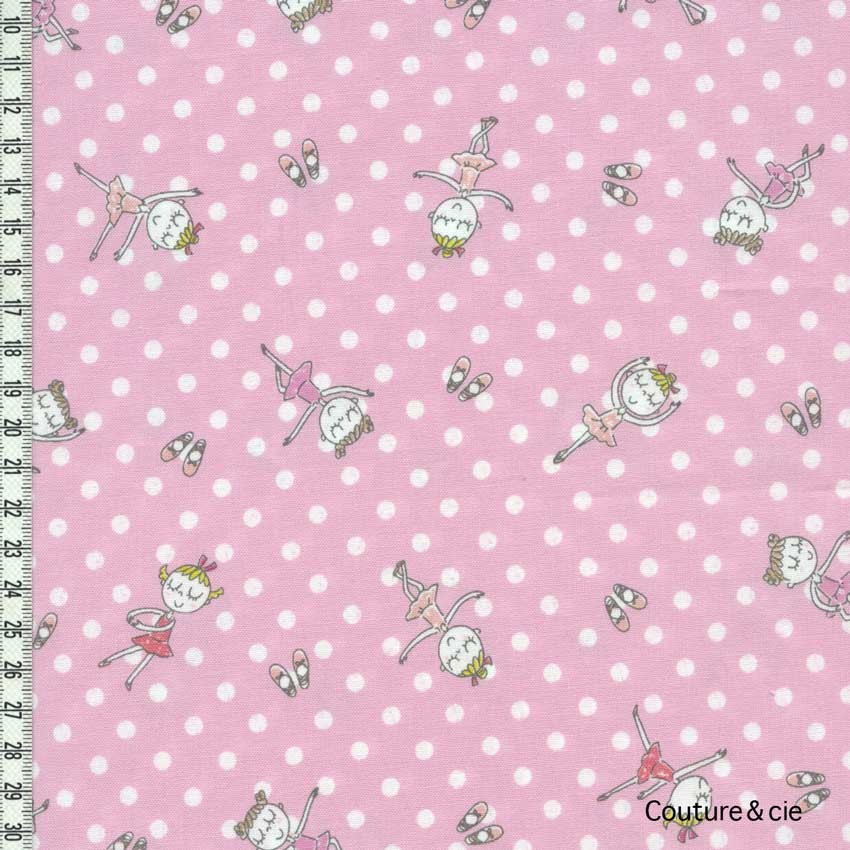 Tissu Danseuses dans Kokka par Couture et Cie