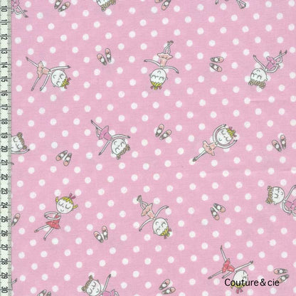 Tissu Danseuses dans Kokka par Couture et Cie