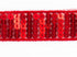 Galon Paillettes rondes rouge dans Rubans paillettes par Couture et Cie