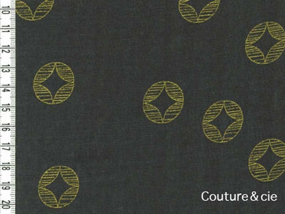Tissu Ellen Baker Monochrome dans Kokka par Couture et Cie
