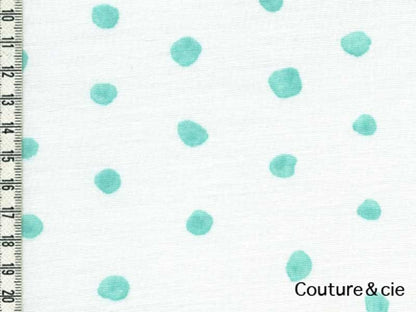 Nani Iro- Pocho turquoise dans Nani Iro par Couture et Cie