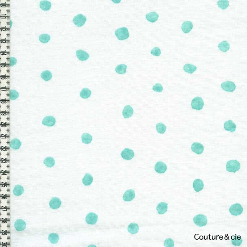 Nani Iro- Pocho turquoise dans Nani Iro par Couture et Cie