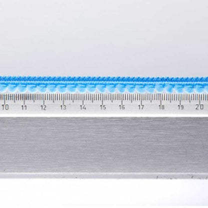 Galon Petits pompons bleu dans Galons pompons par Couture et Cie
