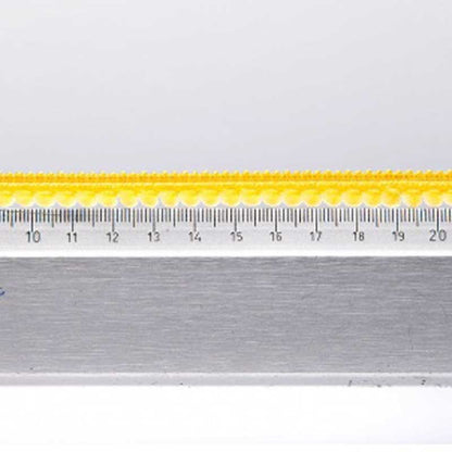 Galon Petits pompons jaune dans Galons pompons par Couture et Cie