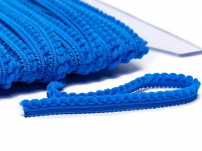 Galon Petits pompons bleu roy dans Galons pompons par Couture et Cie