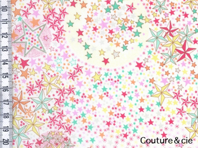 Tissu Liberty Adelajda soleil dans Batistes Tana Lawn par Couture et Cie