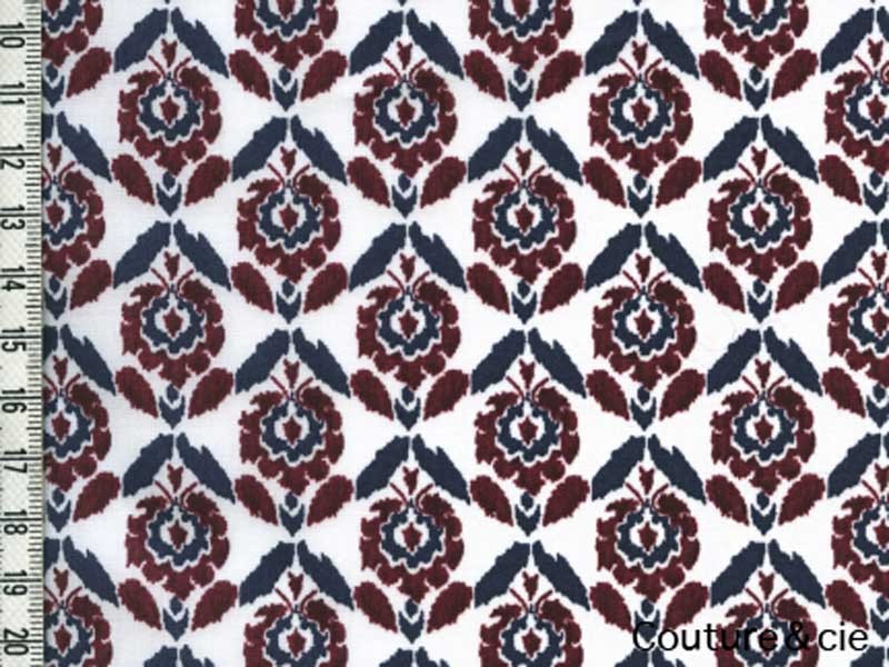 Tissu Liberty Beyoglu bleu, x10cm dans Batistes Tana Lawn par Couture et Cie