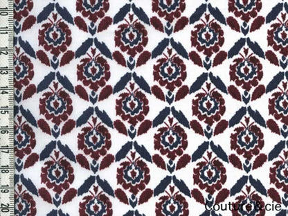 Tissu Liberty Beyoglu bleu, x10cm dans Batistes Tana Lawn par Couture et Cie