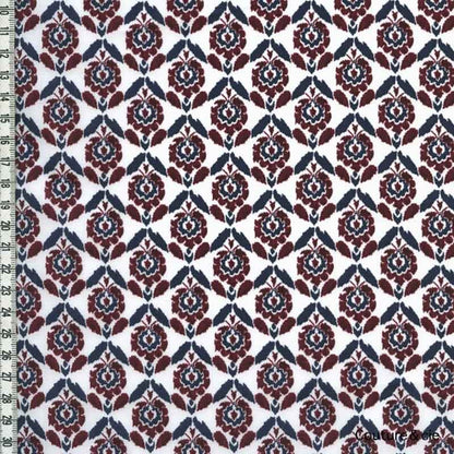 Tissu Liberty Beyoglu bleu, x10cm dans Batistes Tana Lawn par Couture et Cie