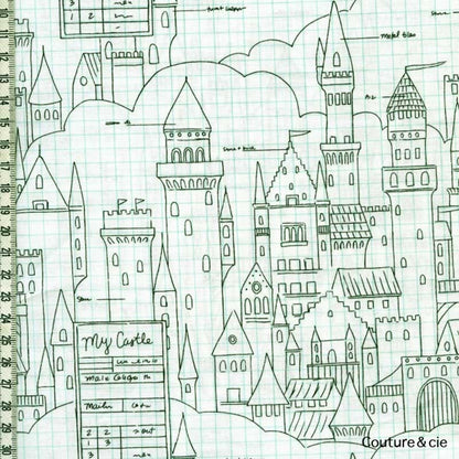 Tissu Castle plans dans MICHAEL MILLER par Couture et Cie