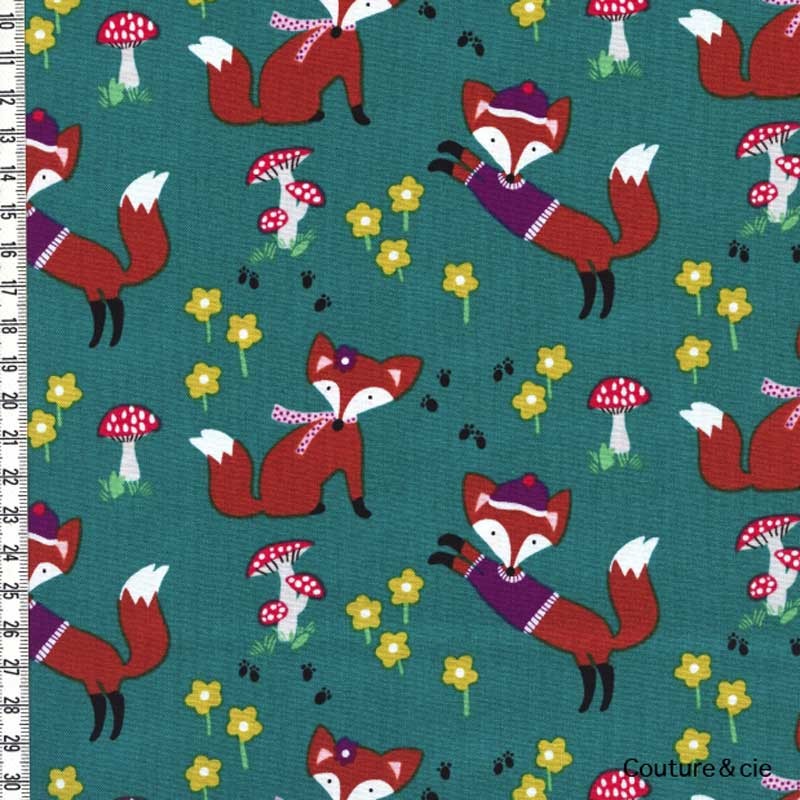 Tissu Lil Foxy dans MICHAEL MILLER par Couture et Cie