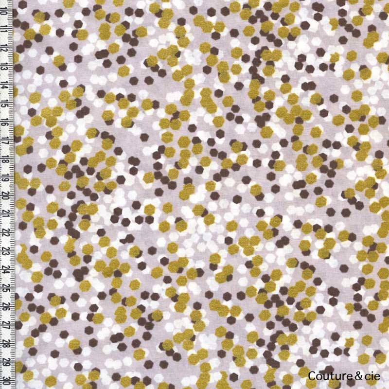 Tissu Shimmer reflection taupe dans MICHAEL MILLER par Couture et Cie