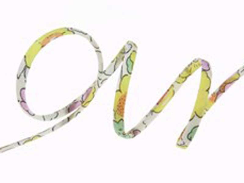 Cordon Liberty Betsy jaune, x10cm dans Cordons Liberty par Couture et Cie