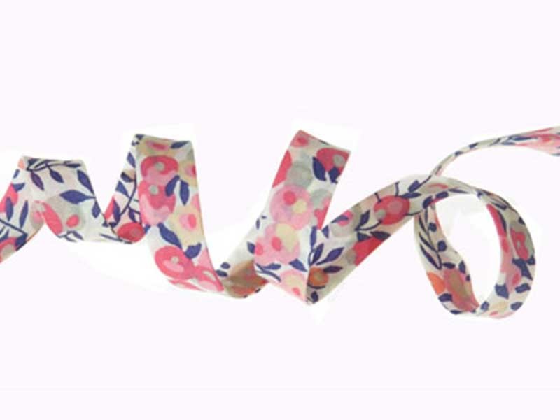 Biais Wiltshire pois de senteur dans Biais Liberty par Couture et Cie