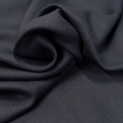 Fine toile de lin bleu marine dans Lins par Couture et Cie