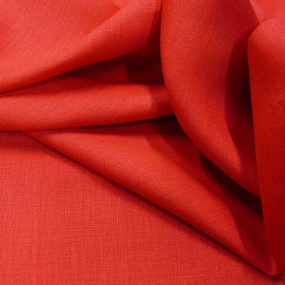 Fine toile de lin rouge dans Lins par Couture et Cie