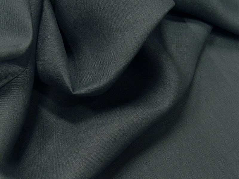 Fine toile de lin gris acier dans Lins par Couture et Cie