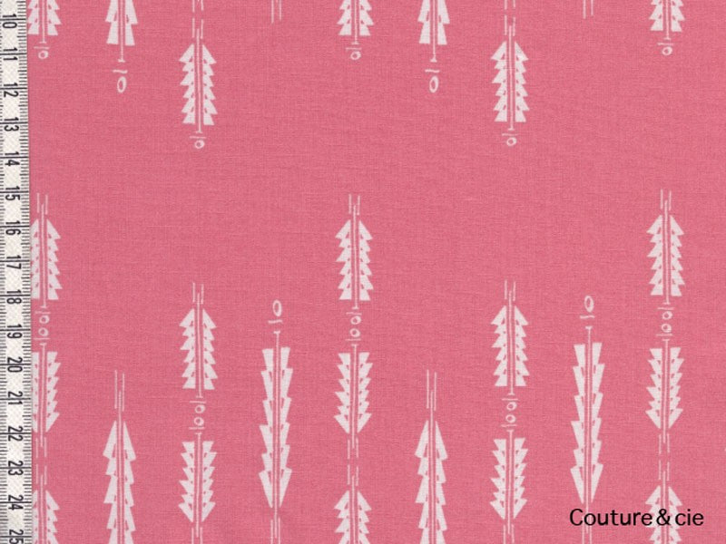 Tissu AGF Aura Fletchings rose collection Nightfall dans ART GALLERY FABRICS par Couture et Cie