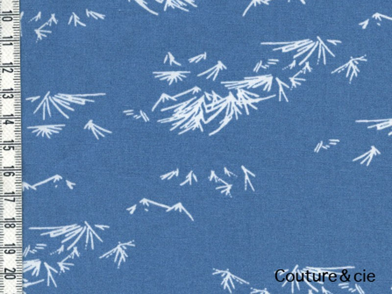 Tissu AGF Growth Pond bleu, collection Bound dans ART GALLERY FABRICS par Couture et Cie