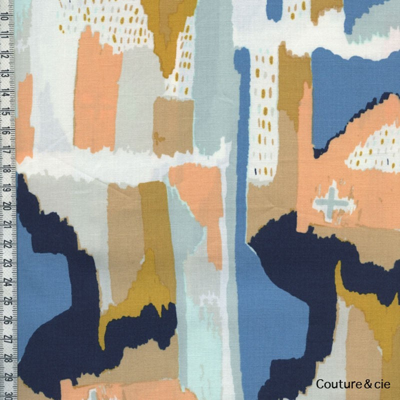 Tissu AGF Painting Morale dans ART GALLERY FABRICS par Couture et Cie