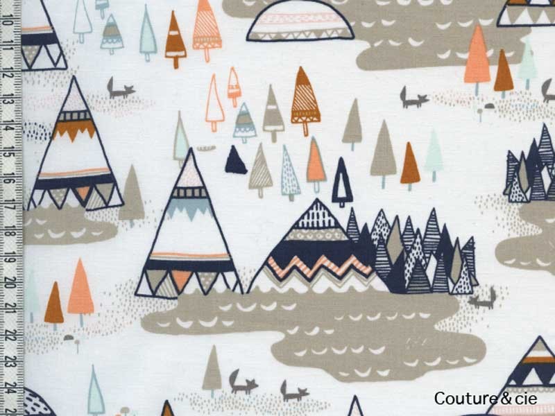 Tissu AGF Tipi, Indian Summer dans ART GALLERY FABRICS par Couture et Cie