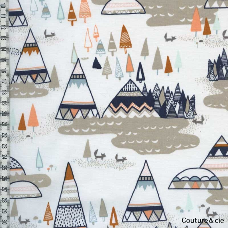 Tissu AGF Tipi, Indian Summer dans ART GALLERY FABRICS par Couture et Cie