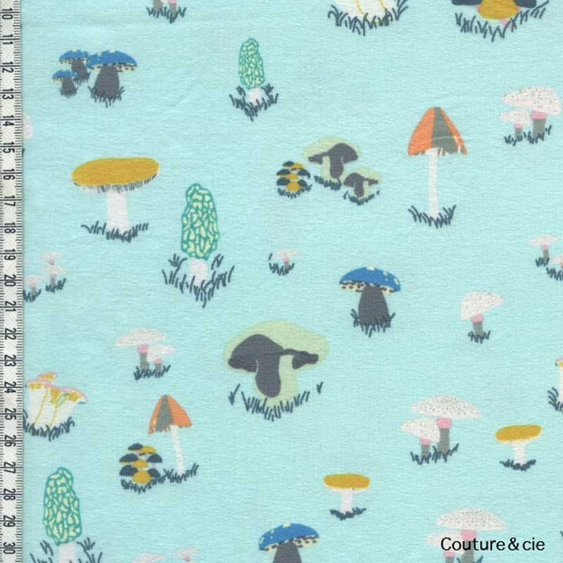Jersey AGF Fantasia, champignons dans ART GALLERY FABRICS par Couture et Cie