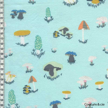 Jersey AGF Fantasia, champignons dans ART GALLERY FABRICS par Couture et Cie