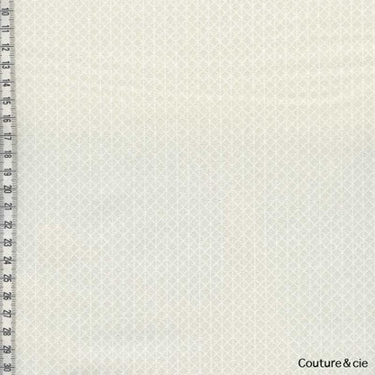 Cotton + Steel Basic Netorious crème, x10cm dans Tissus Géométriques par Couture et Cie