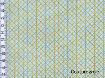 Cotton and Steel Basics Netorious vert et or, x10cm dans COTTON + STEEL par Couture et Cie