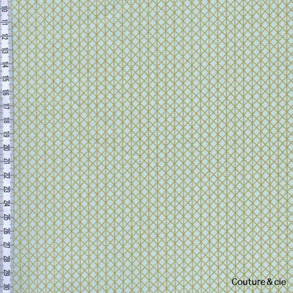 Cotton and Steel Basics Netorious vert et or, x10cm dans COTTON + STEEL par Couture et Cie
