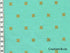 Tissu Xoxo vert effet doré dans COTTON + STEEL par Couture et Cie