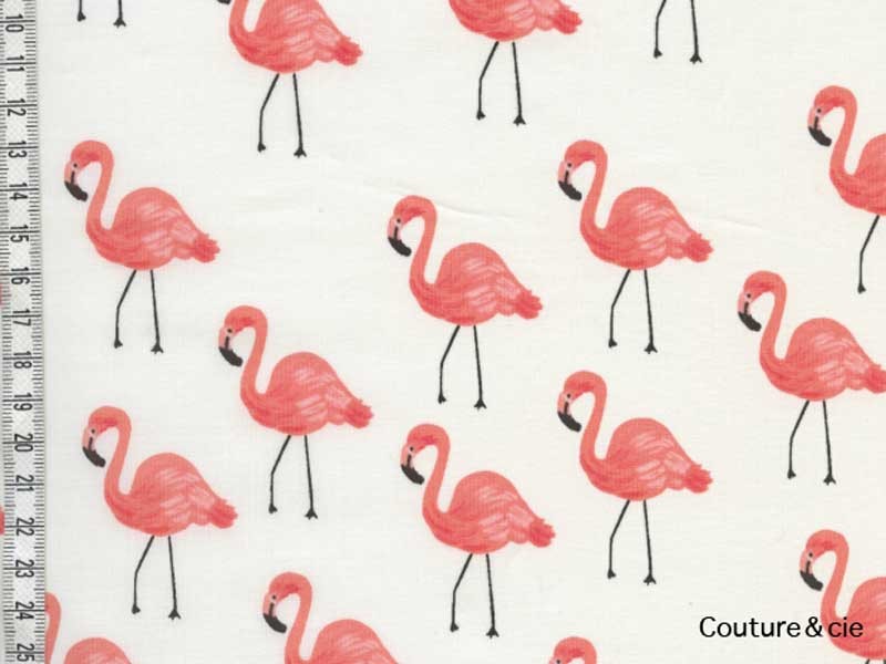 Tissu Rifle Paper co Flamingo dans Rifle Paper Co par Couture et Cie