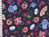 Tissu Rifle Paper Wonderland, Garden Party Bleu marine, x10cm dans Rifle Paper Co par Couture et Cie