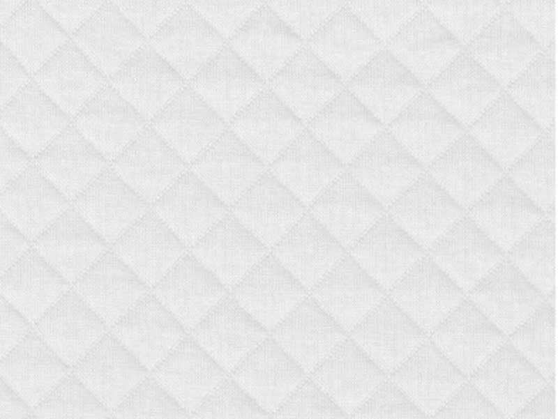 Jersey matelassé blanc dans Matelassés par Couture et Cie