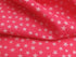 Batiste coton rose fushia étoiles nacrées, x10cm dans Tissus Etoiles par Couture et Cie