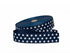 Sangle bleu marine avec étoiles 30mm dans SANGLES par Couture et Cie